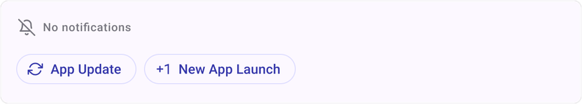 AppControl alerts settings for app updates and new app monitoring and new app installs