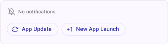 AppControl alerts settings for app updates and new app monitoring and new app installs